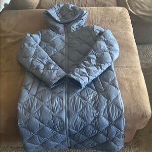 Eddie Bauer Blue Puffer Jacket